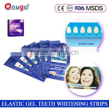 best sell tooth bleaching dental whitening strips with custom logo