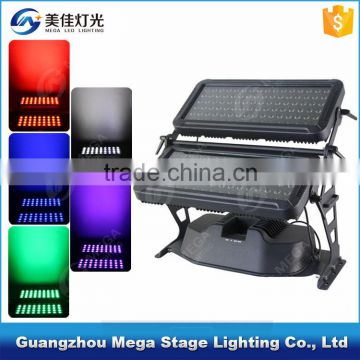 192X3W rgbw double head city color led building lighting