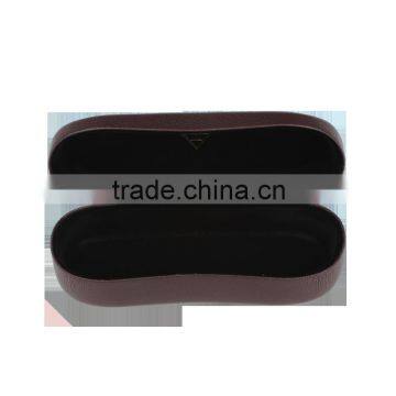 Luxury pu Leather Elegant Metal Handmade Sungalsses Case photo-4