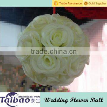 8" Diameter Middle Size Event Decoration White Wedding Flower Balls