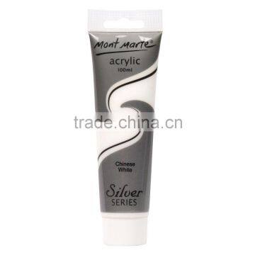 Mont Marte silver series acrylic paint 100ml - Chinese White