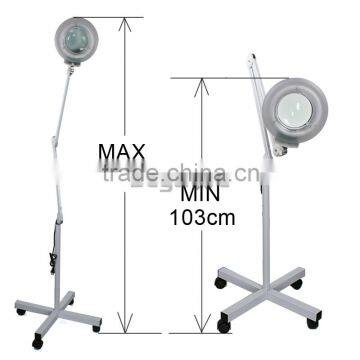 5X Magnifying Lamp Rolling Floor Stand Salon Facial Steamer Quality Choice photo-2