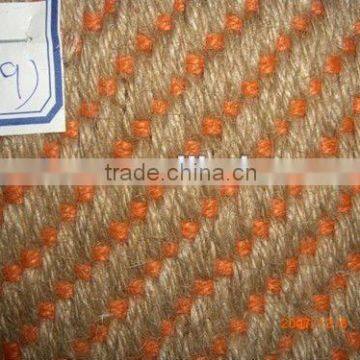 Jute fabric yarn dyed