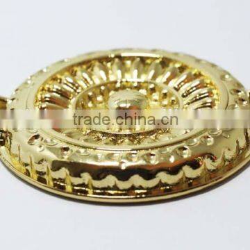 Western Belt Buckle Blanks Antique Brass Belt Buckle photo-2