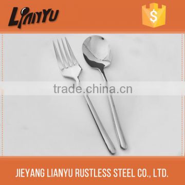 New 18/10 Stainless Steel Serving Spoon and Fork