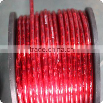 11mm 30leds 110v 100m Red colored rope light