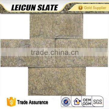 yellow wall stone,natural stone small mushroom stone for sale