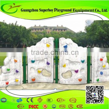 Factory Price Direct Kids Indoor artificial climbing wall