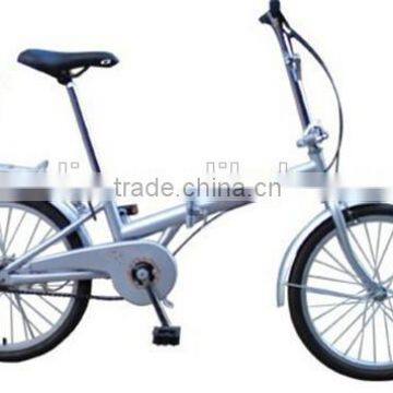 hi-ten steel single speed 16 inch folding bike made in China