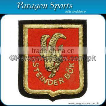 Handmade Bullion Wire & Silk thread Emblem
