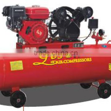 5.5HP 100L 250L/min gasolinel engine air compressor V head