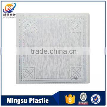 High Quality Building Material Hot Stamping PVC Panel for Interior Decoration Pvc Ceiling