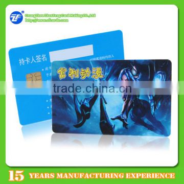 Promotional Printing contact hotel smart pvc card