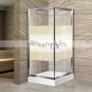 hanging door aluminum frame tempered glass shower enclosure/shower room