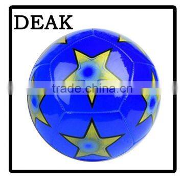 Machine Stitched pentagram TPU soccer ball