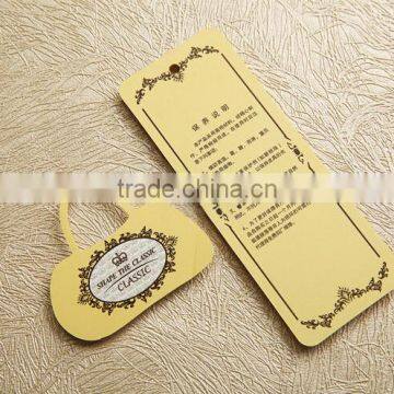 Factory Price Cardboard Hang Tag Printed Tag