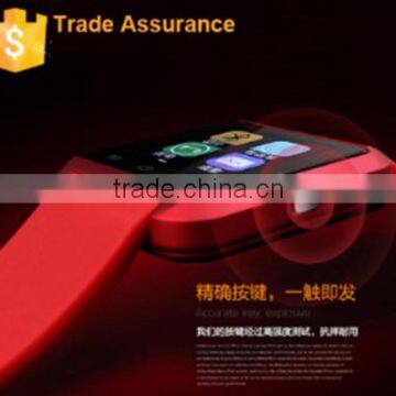 2016 Most Fashionable Multifunctional Metal Plating 1.48 Inch MTK6260 U8 Smart Watch for Mobile Phone
