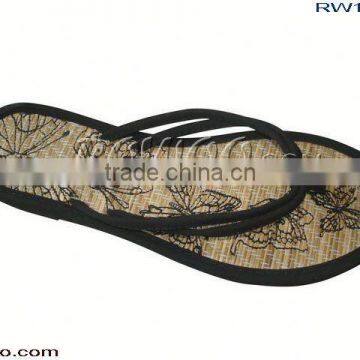 ladies straw sandals slippers