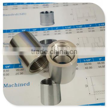 IN STOCK! 1/2" BSPT Taper Thread Full Coupling