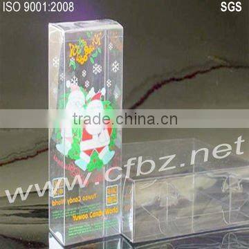 clear plastic packaging box made by PET/PP/PVC