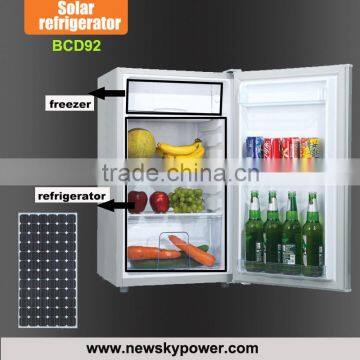 Alibaba china solar refrigerator freezer home appliances DC refrigerator