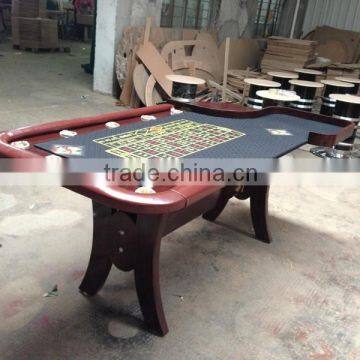 84 Inch Deluxe Casino Style Roulette Poker Table