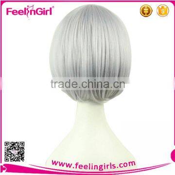 Fashionable U Part Front Lace Short Wig Cosplay Wholesale Quality Choice photo-5