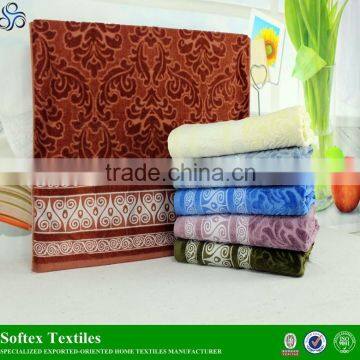 Customized 100% Cotton 21s Yarn Jacquard Towel Bar Towel Bath Towel photo-5