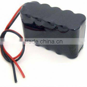 12V 2600mAh AA NiMH battery pack for RC