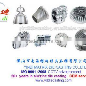 Zinc Die Casting parts for Sanitary Hardware Pipe Fittings