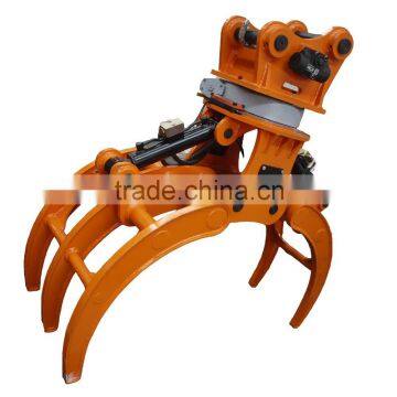 Good quality Excavator Log grab/grapple made in China but western quality