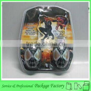 Customized plastic toy blister packaging box for mask