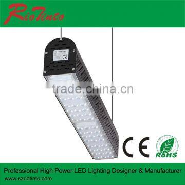 High Lumen Supermarket Lighting led linear pendant light 100w 150w 200w with 5years warranty