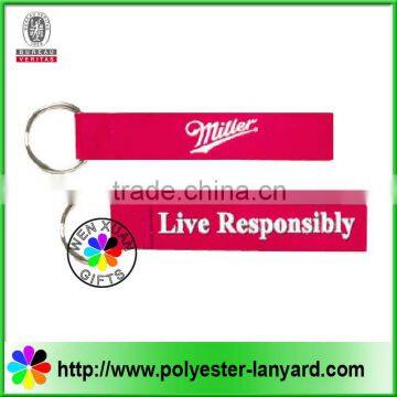 2.5cm red custom key chain