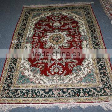 Turkish knots 4x6ft hand made silk new persian carpets designs