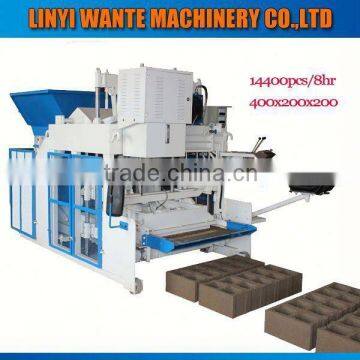 WT10-15 automatic hydraulic concrete curbstone plant price