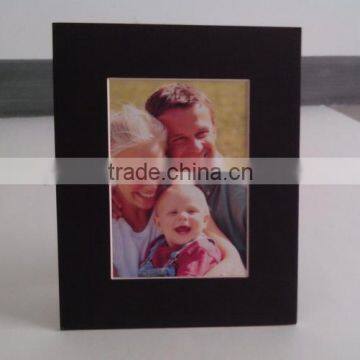 cheap customized colorful black paper photo frame 4x6 5x7 8x10