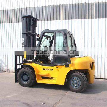 Japan ISUZU 6BG1 engine forklift truck 7 ton with Cabin