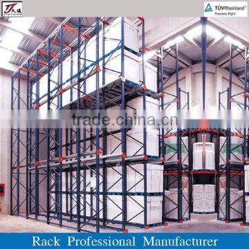 cold storage equipment drive through rack shelving system