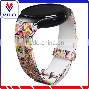 Luxury Colorful Silicone Strap Watch Band for Samsung Gear S2 SM-R720