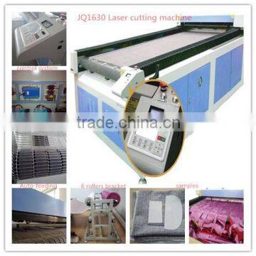 Reliable manufacturer jq 1630 co2 laser for sofa fabrication