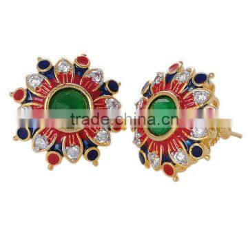 FASHION CUBIC ZIRCONIA EARRINGS ER-692-400