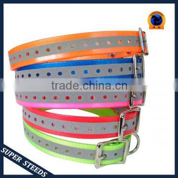 durable reflective tracking dog leash and collar