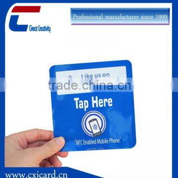 LF HF UHF programmable contactless rfid card with optional chip