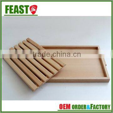 2015 New design cheap bamboo bread cutting board