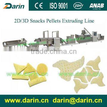 Square Shape 2D/3D Snack Pellets Food Producing Line photo-3