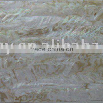 Natural freshwater river shell paper / laminate / sheet