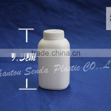 plastic bottle twist top cap, bottle plastic hdpe 80ml, powder bottle wide mouth