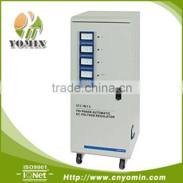 Manufacturer YMTSVC-9 Stabilizer Three Phase Servo Motor , Automatic Voltage Stabilizer 9KVA .