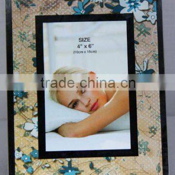 Glass photo frame